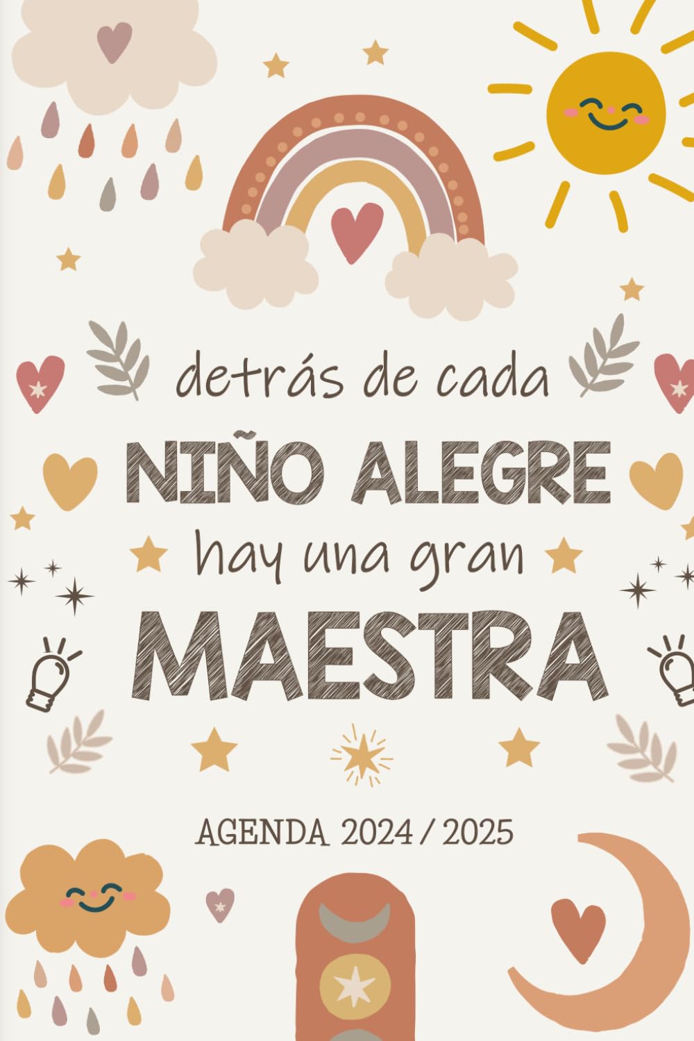 Agenda Regalo para Maestra de Infantil: Planificador semanal y mensual a5 | una semana en dos páginas | 12 meses | cuaderno del profesor | formato pequeño