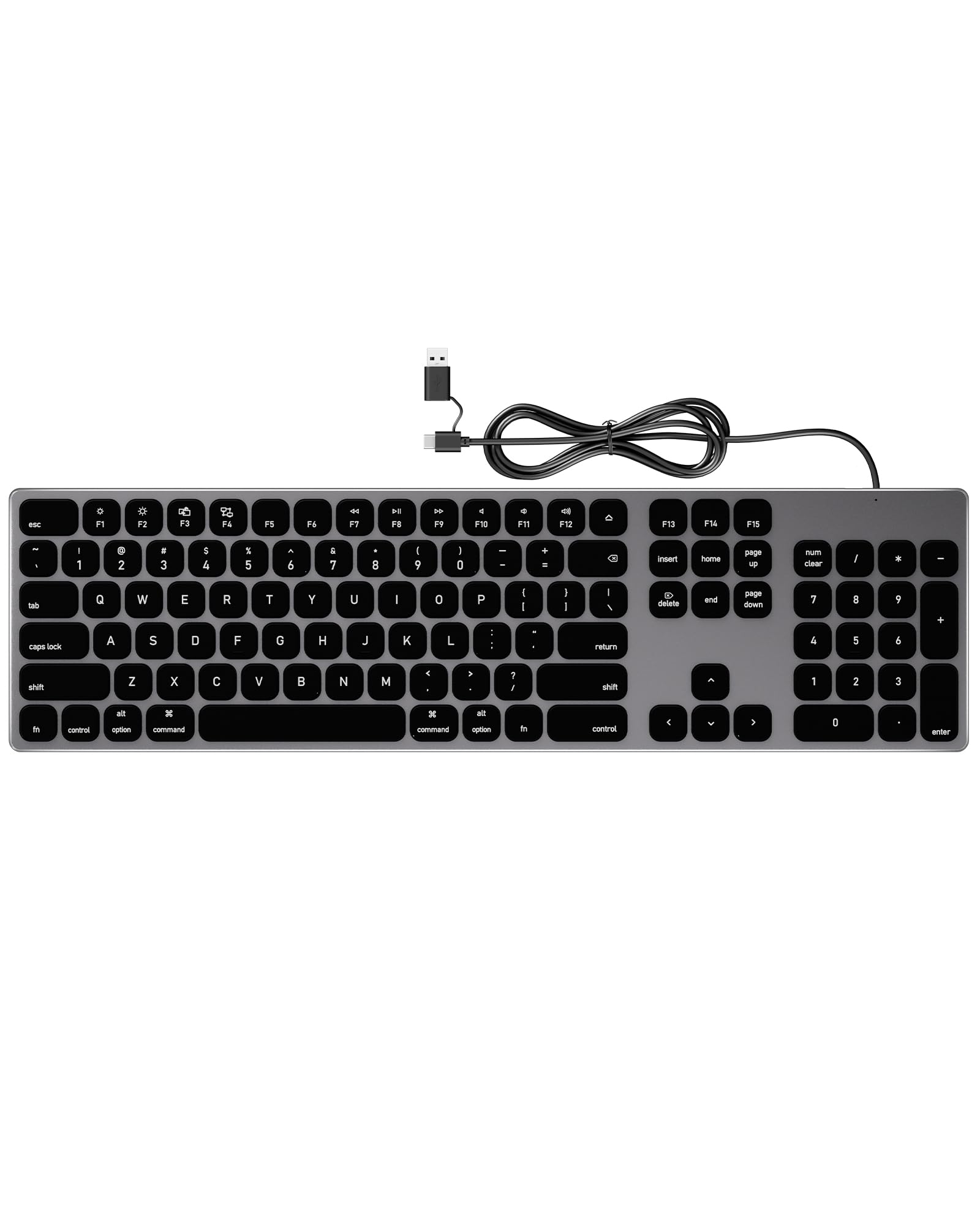 Amazon.co.jp: Yivandi 有線キーボード Appleコンピューター用 – 洗練 