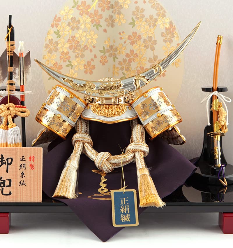 Amazon | 五月人形 伊達政宗 兜平飾り 兜飾り 宝童監修 金盛伊達兜 正