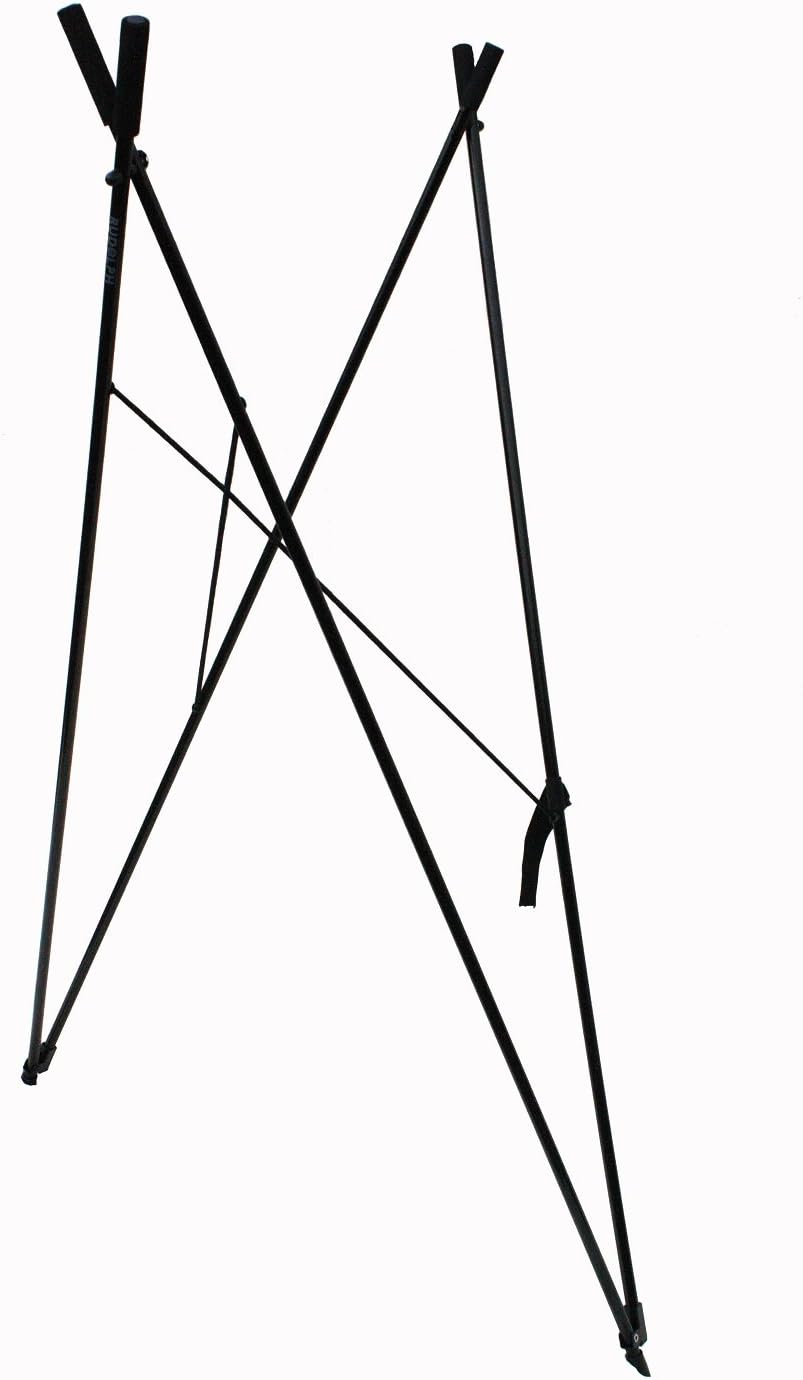 Gear Long Quad Shooting Sticks, Black