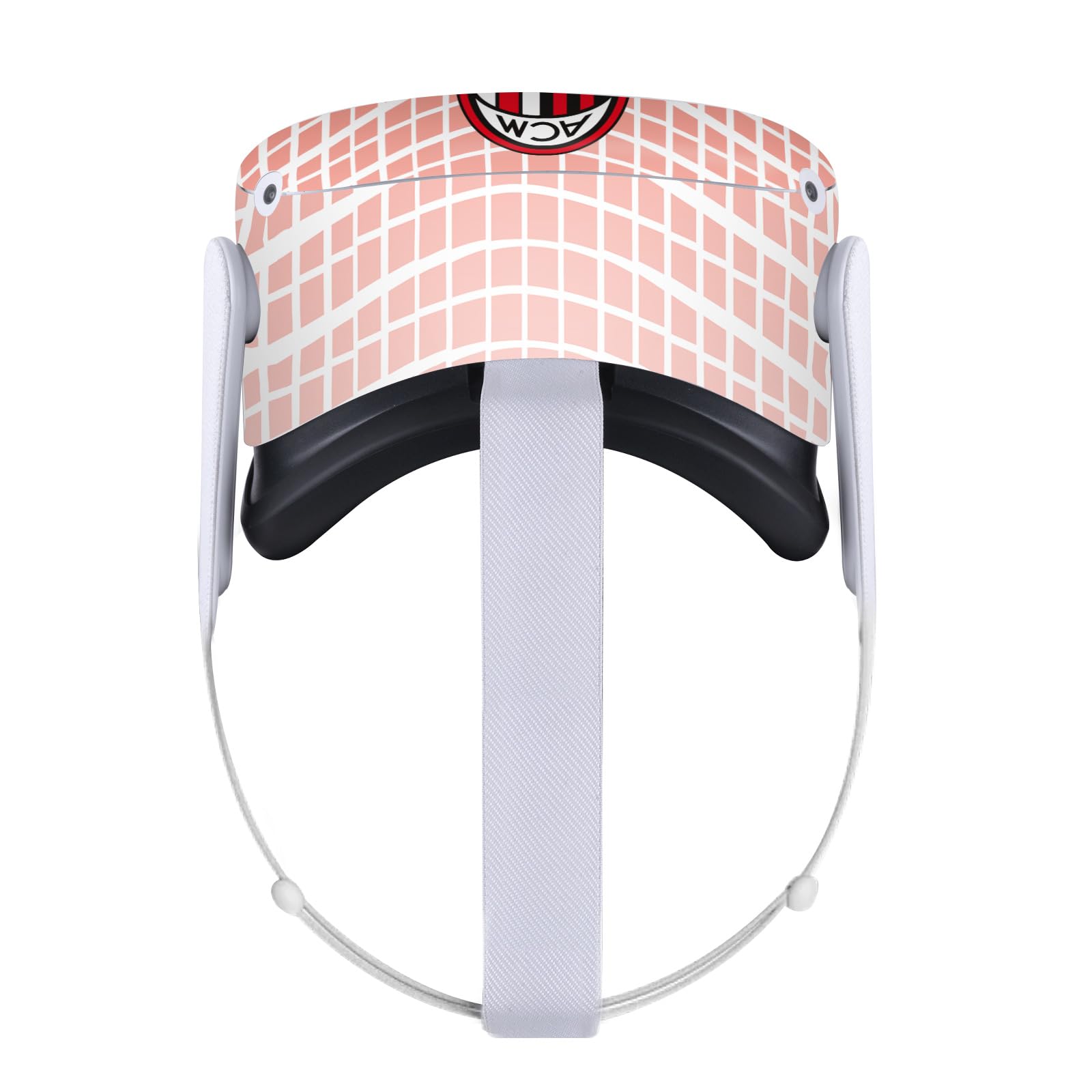 Head Case Designs Officially Licensed AC Milan Away 2020/21 Crest Kit Vinyl Sticker Skin Decal Cover Compatible with Meta Quest 2