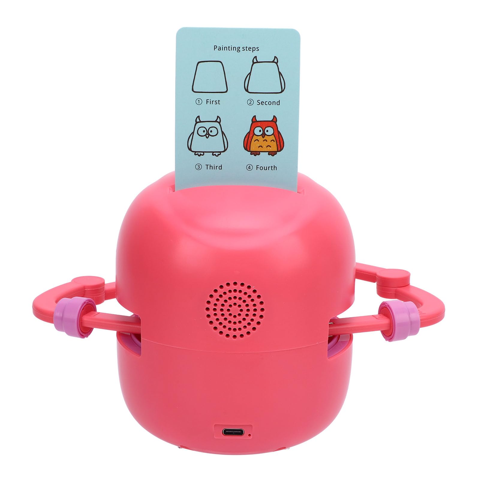 SIXRUN Smart Drawing Robot, 250+ Cards 14 Colored Pens 2400mAh Battery