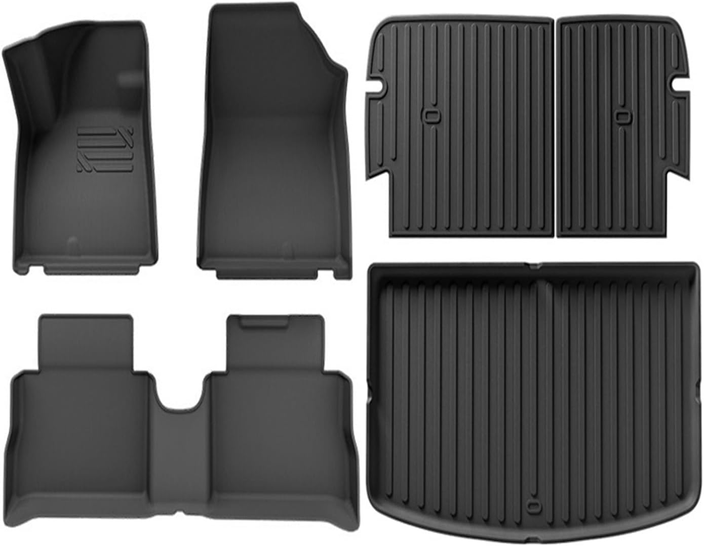 Car Floor Mats Compatible with GWM ORA 03 Good Funky Boot Liner Tray Trunk Mat Waterproof Non-Slip Foot Pad Cargo Liners LHD RHD(LHD Full Set 6pcs)