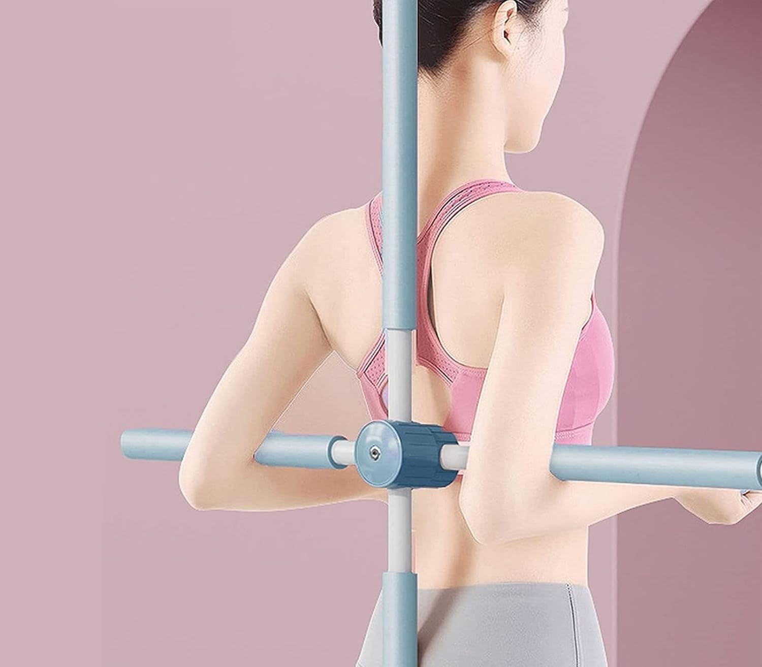 TEMPO DI SALDI Barra de Pilates de apoyo para alineación de espalda, estiramientos y ejercicios de yoga