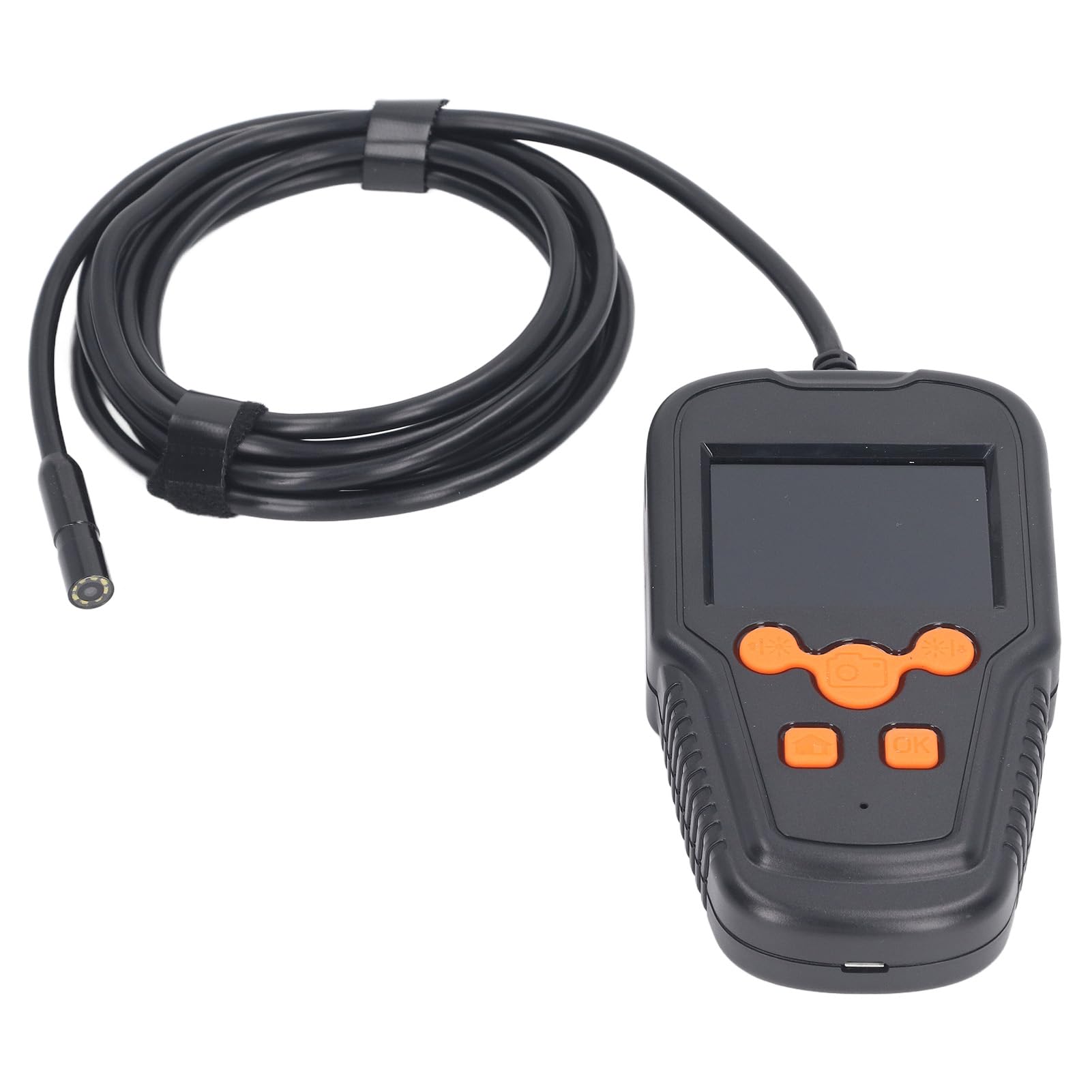 HAZET, 4.9 4812-11 /5FS Front Camera Video Endoscope, Compact Video Endoscope Kit with 1.5x and 2x Zoom, MP4 Video Format, 1920 x 1080 Pixels, and JPG Image, 1920 x 1080 Pixels