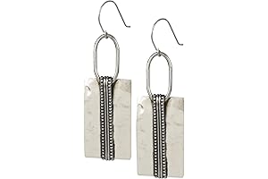 SpunkySoul Boho Dangle Vintage Multi Metal Fashion Earrings for Women