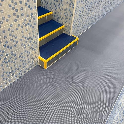 Alfombra antideslizante para piscina 0.9x3 m PVC miniatura 1