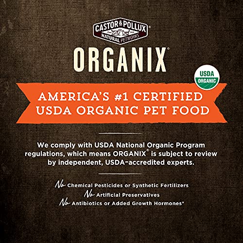 Castor and Pollux ORGANIX Grain Free Small Dog Food Recipe, Organic Dog Food - 10 lb. Bag - Image 3