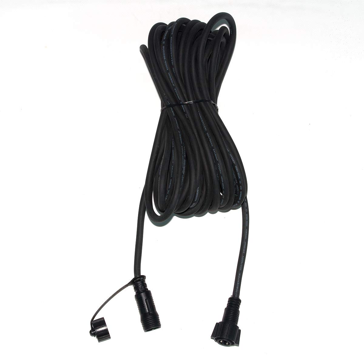 Festive Lights Black Connectpro Mains Voltage Festoon Extension Lead, 10M