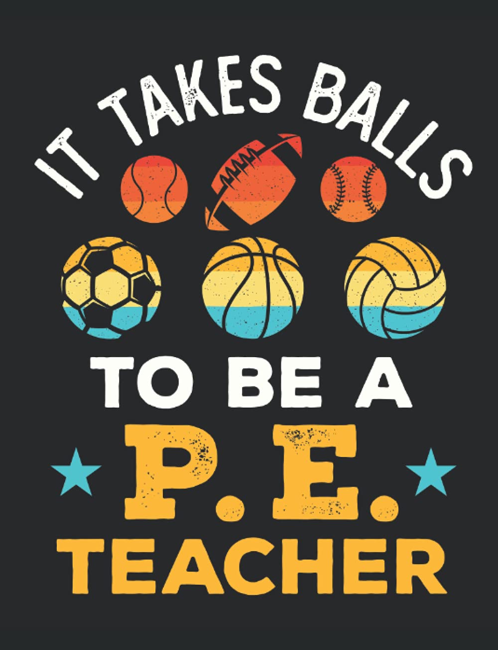 Brandless - 1 PE Teacher Notebook, 150 Pages, College Ruled, Soft Cover Book for Lesson Plans, Ideas, Gym Coach Appreciation Gift