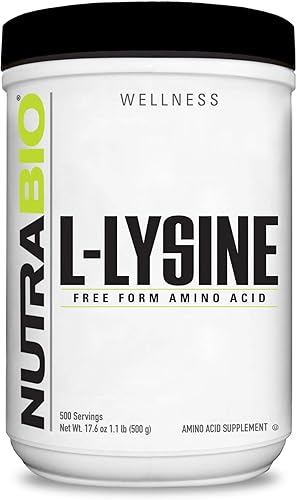 NutraBio L-lisina Polvo - 1764 oz disponible en Yaxa Colombia