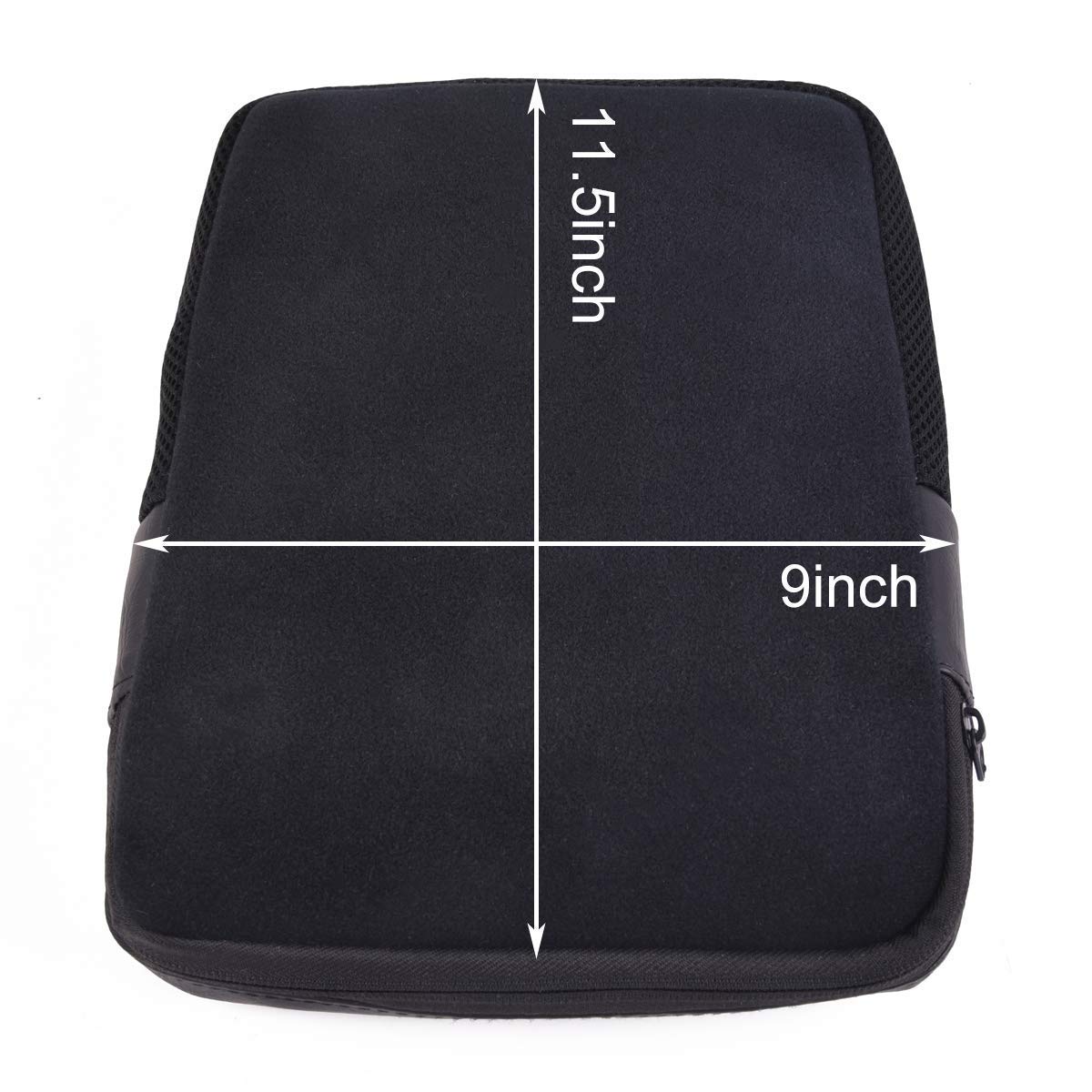 Cuscino Sella Confort Per Moto Aria Tampone Passeggeri Posteriore Indietro Rider, Cuscino del passeggero 11,5 "x 9"