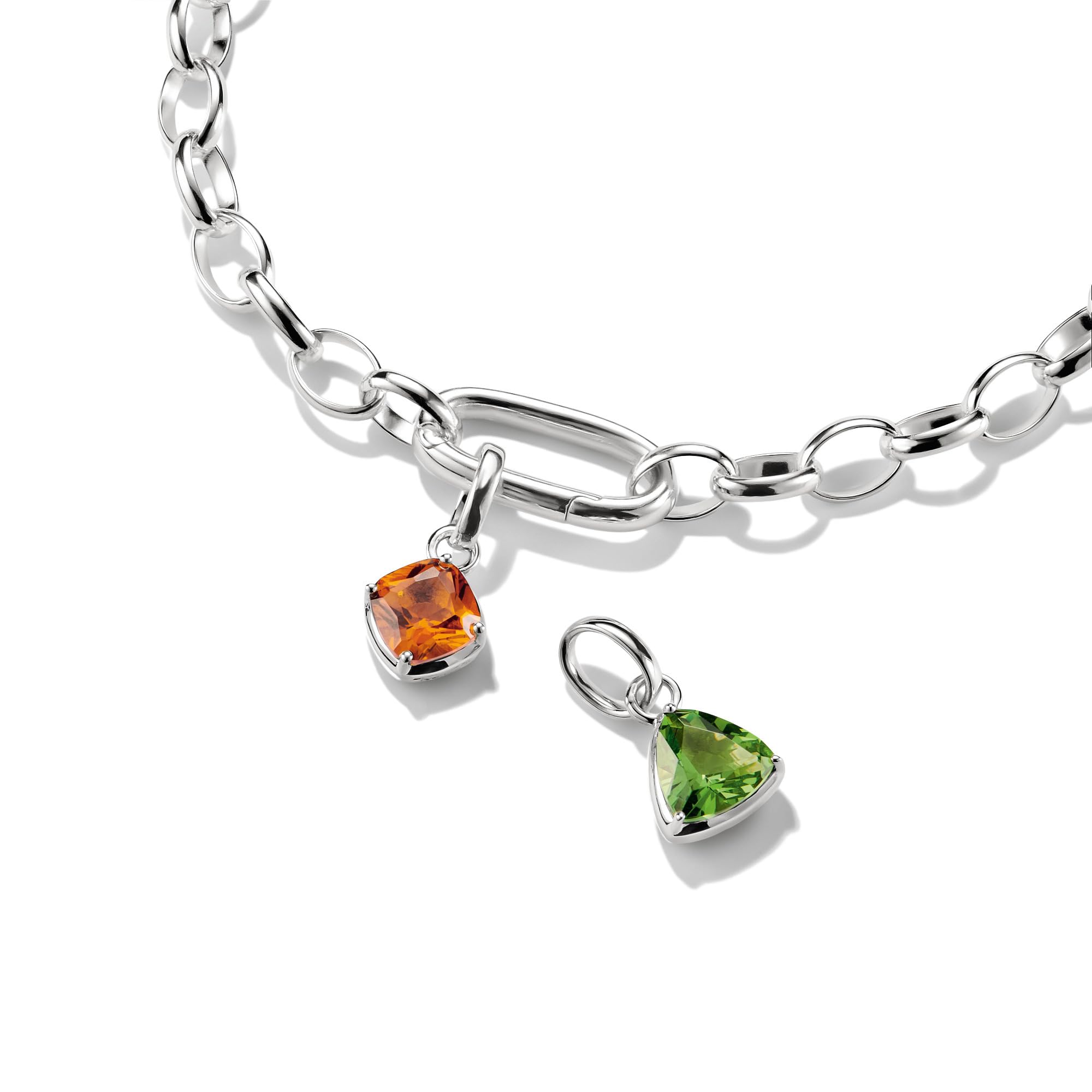 THOMAS SABO Connect Charm Pendant Birthstone Collection made of 925 sterling silver