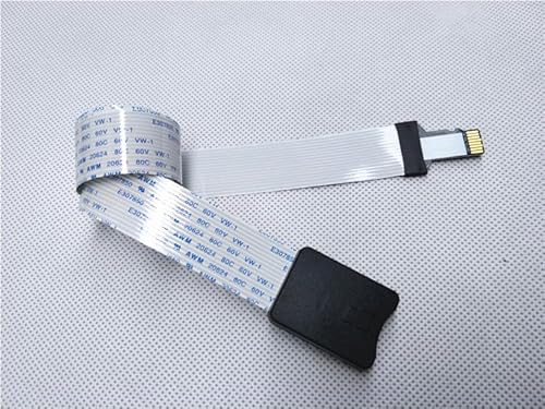 CENPEK Micro-SD-auf-Micro-SD-Adapter, TF-Karten-Verlängerungskabel, 48 cm, für Datenaktualisierung für Auto-GPS-Navigatoren, Datenaktualisierung für Instrumentierung