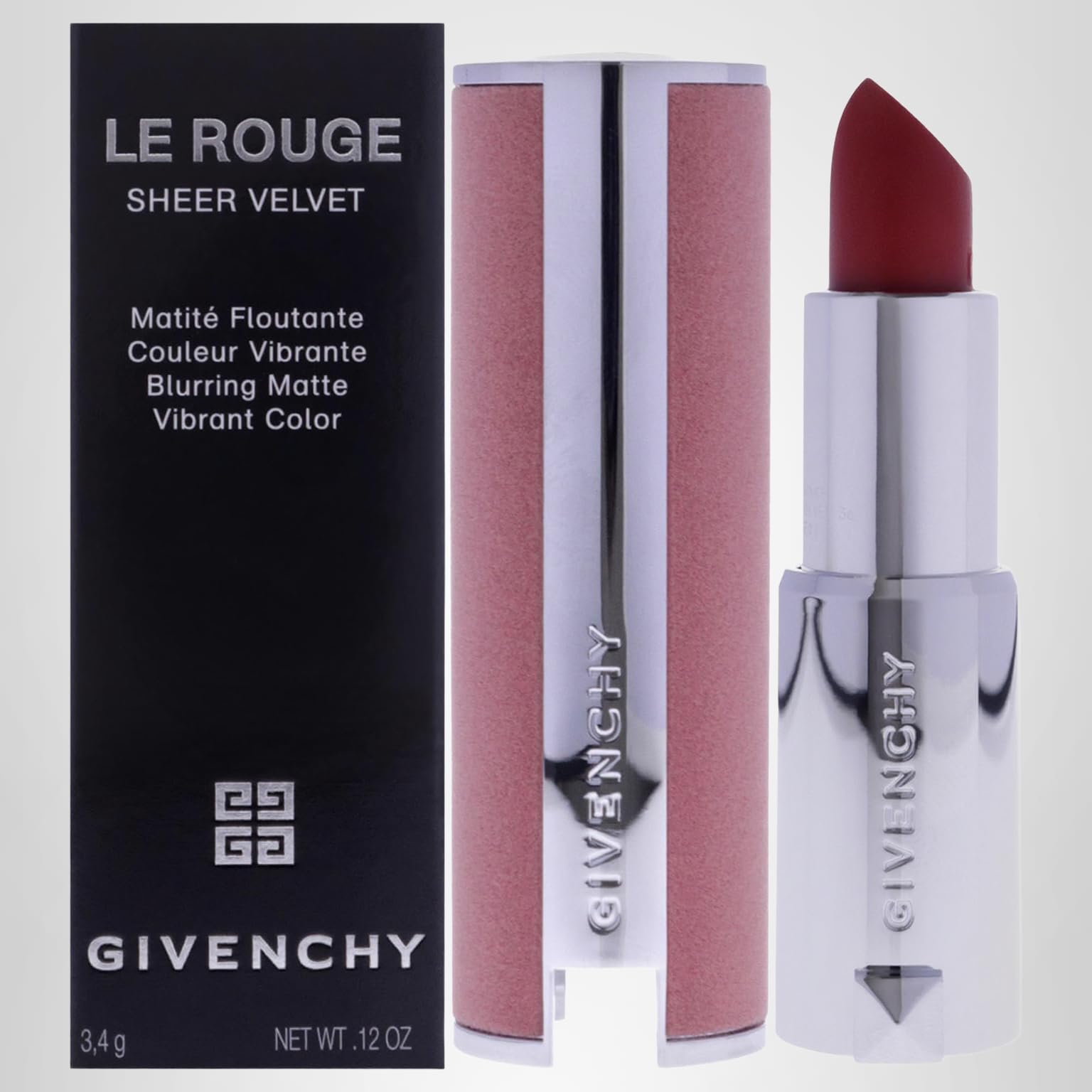 Amazon.com : Le Rouge Sheer Velvet Matte Lipstick - N36 L Interdit