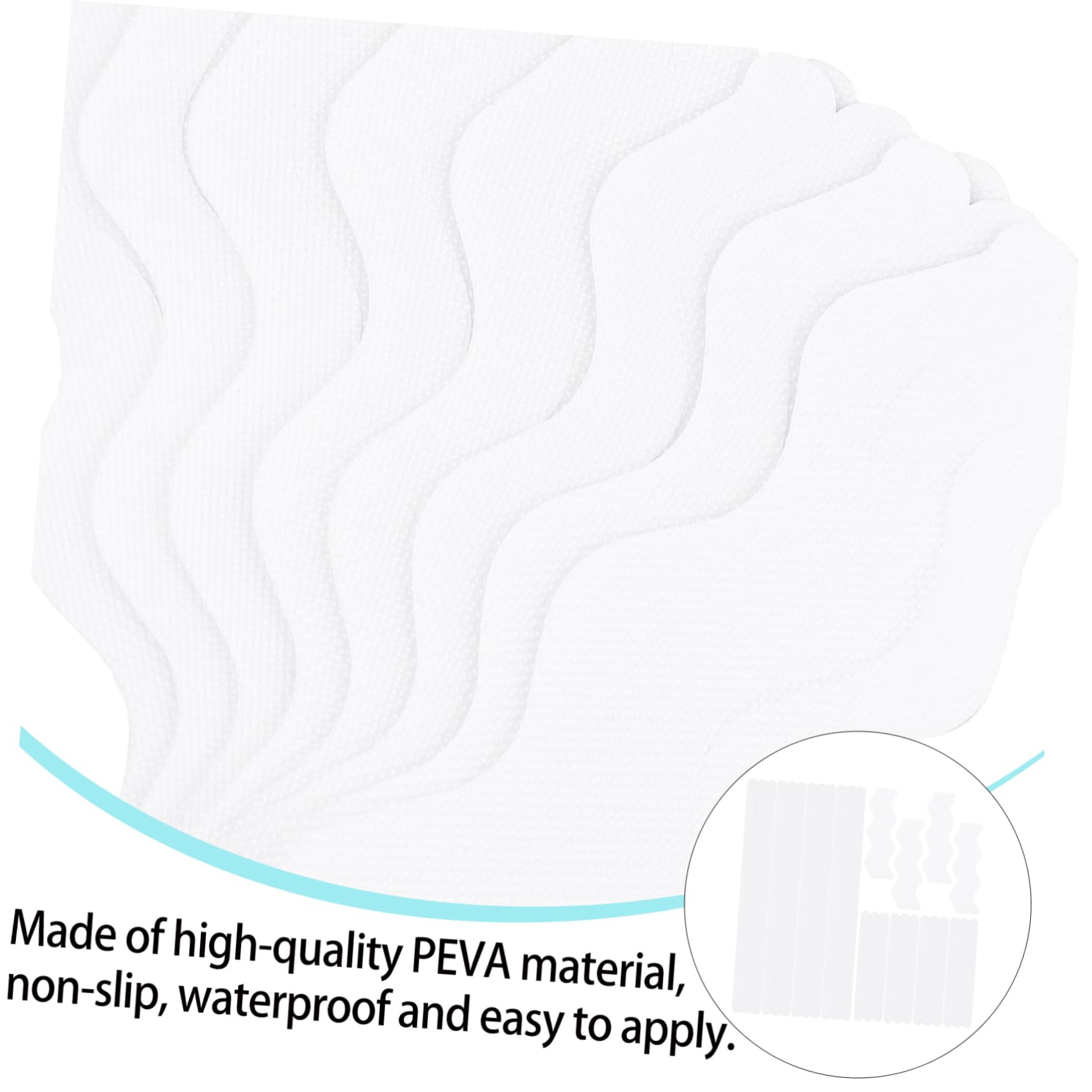 SHINEOFI 3 Set Set di Patch Anti-Slip Adesivi Anti Bagno Nastro Anti -Slip Impermeabile Impugnature Applicato Adesivi in ​​Pasta per La Casa Strisce Adesive da Cucina Domani 48 Pezzi * 3