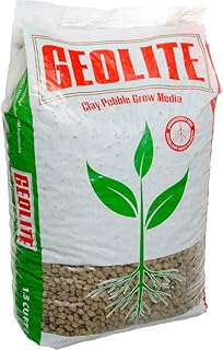GEOLITE GMGC45L 45L Clay Pebbles, 45 Liter, Grey