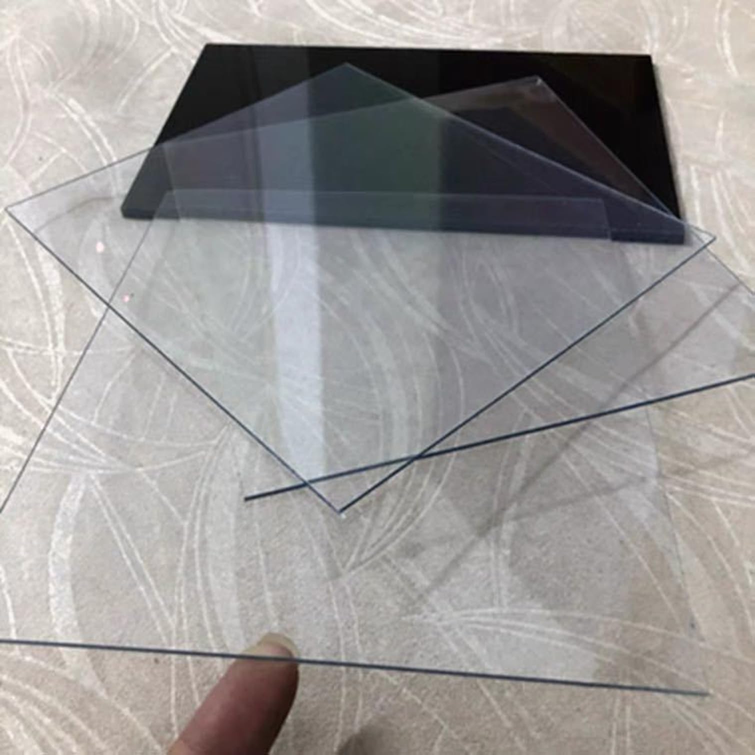 Przezroczyste arkusze poliwęglanowe 30 x 80 cm - odporny na promieniowanie UV akrylowy panel bezpieczeństwa z tworzywa sztucznego do okien, dachów, ramek na zdjęcia, projektów wystawowych i wymiany