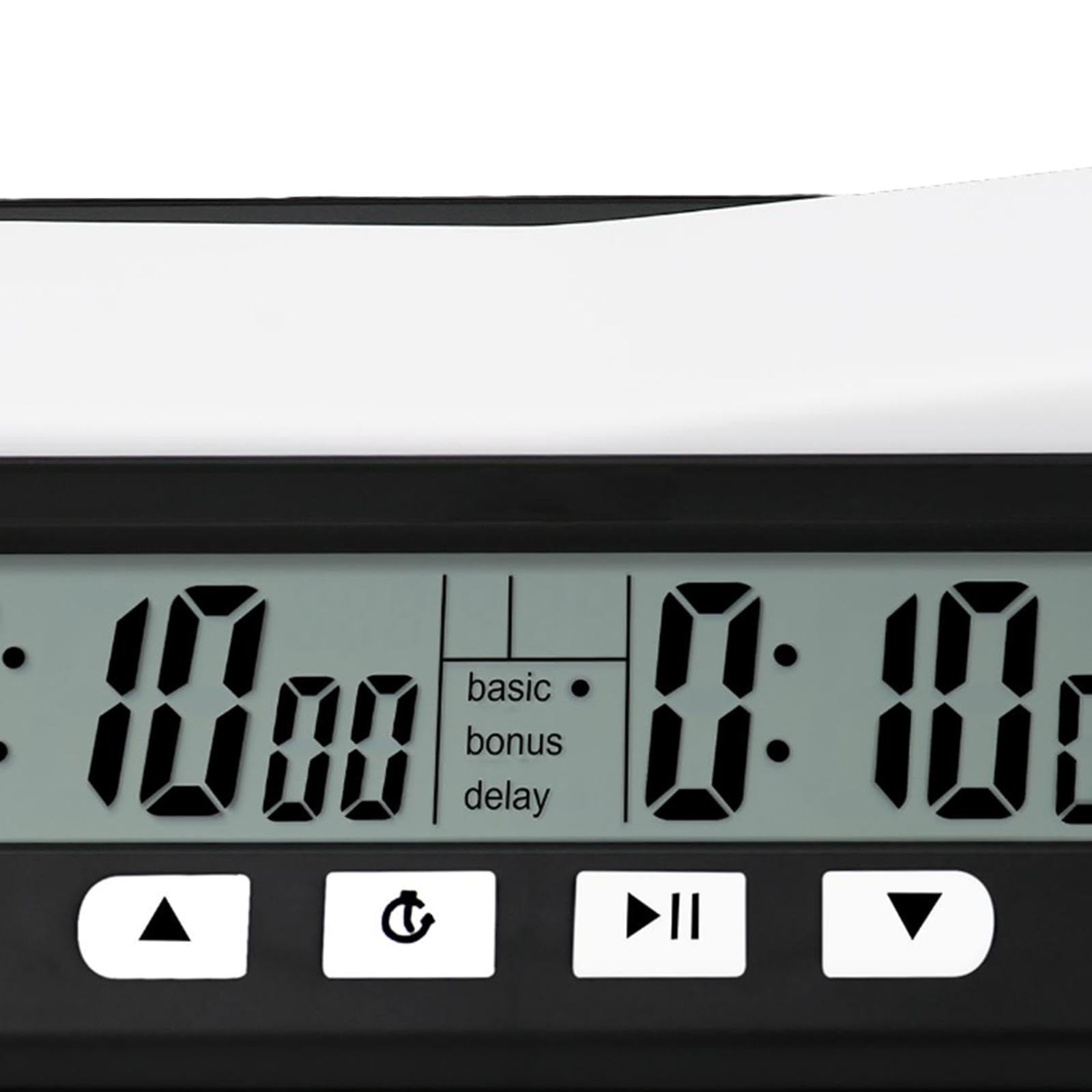 Qianly Reloj de Ajedrez con Cronómetro para Competiciones Internacionales, Negro