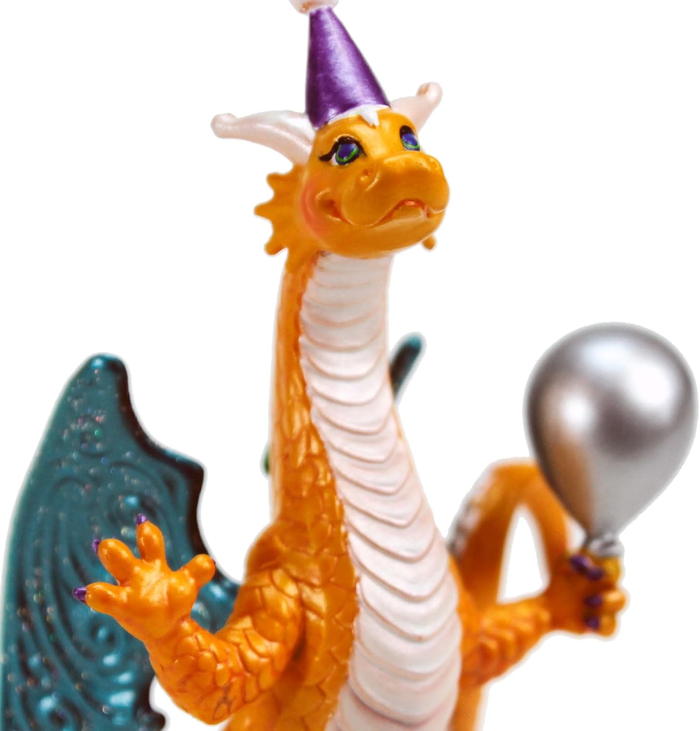 Safari Ltd. Party Dragon Figurine - Vibrant 5.5" Model Figure - Fun and Festive Toy for Boys, Girls, and Kids Ages 3+