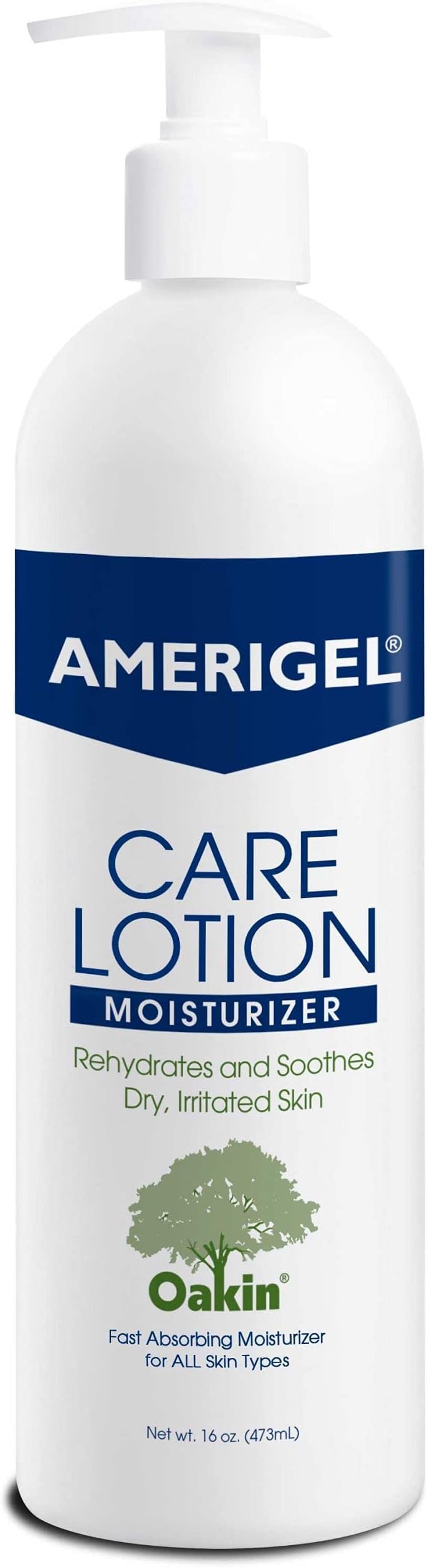 - AMERIGEL Care Lotion – Hypoallergenic Moisturizer - Diabetic Skin Care - Rehydrates and Soothes Dry, Irritated Skin - 16 oz.