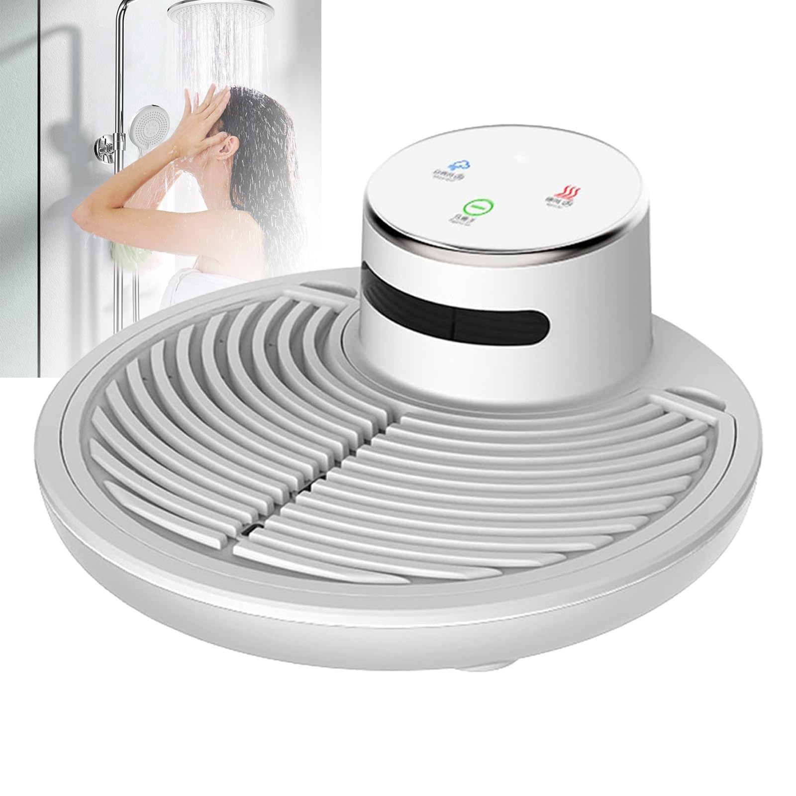 Feet Touch Panel Drying Machine 1200W Full Body Dryer,Natural Warm Air Wind and Cool Wind,Full Body Dryer After Shower,Feet Touch Panel?Negative Ion Waterproof Heater Blow Body Dryer