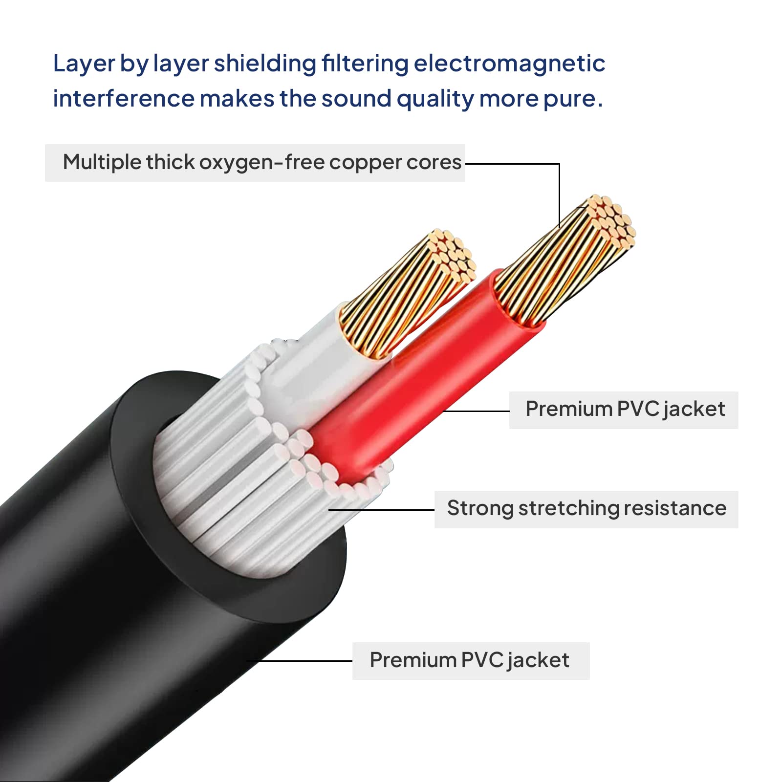 Speakon auf XLR-Kabel, SpeakON-Stecker auf 3-polige XLR-Buchse, Mikrofonkabel, NL4FC Twist-Lock-Stecker auf XLRF-Lautsprecherverlängerungskabel für PA, Verstärker, Bühnenmonitor, 2 Stück