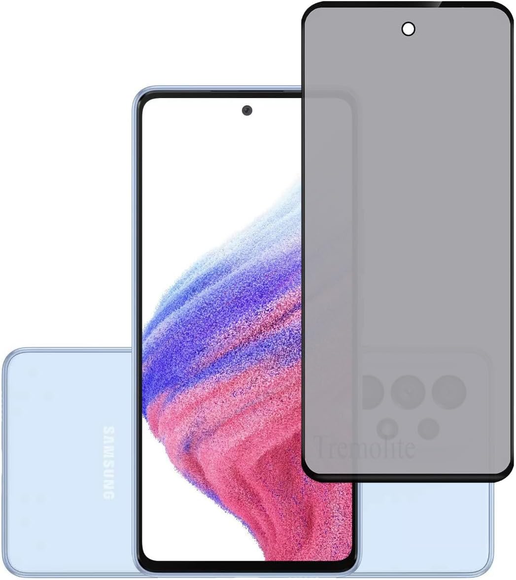 Tremolite Ceramic Matte Unbreakable Flexible Screen Guard Protector for Samsung Galaxy A53 5G Edge to Edge Full Coverage, Pack of 1