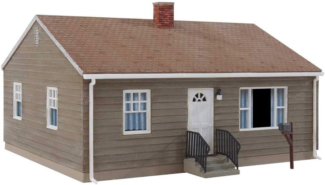 Walthers Postwar Prefab House HO Scale Model Kit