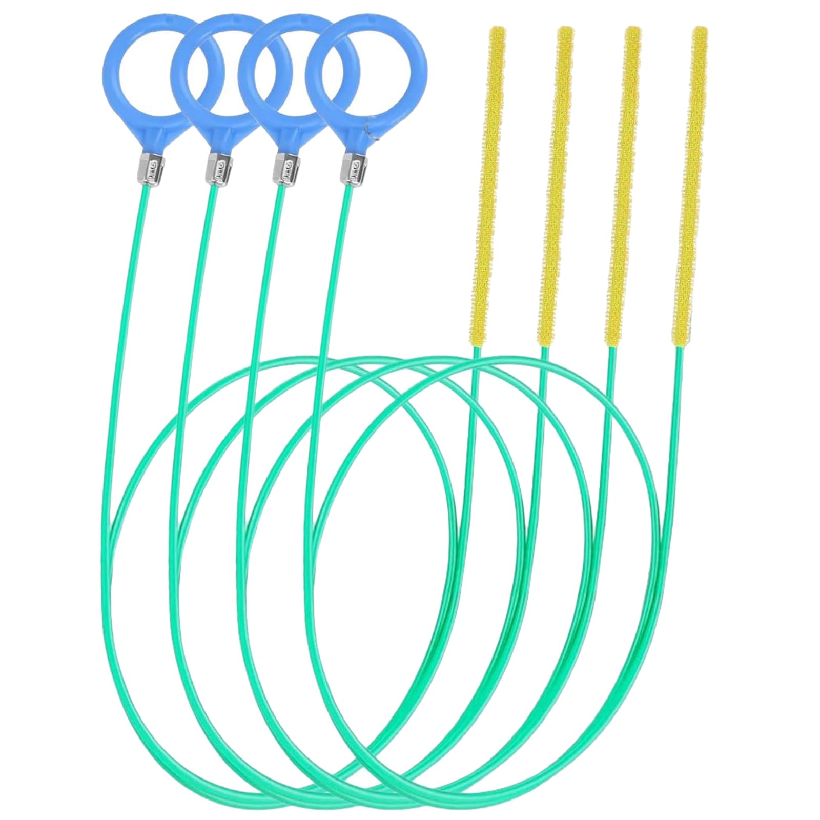 ZWWAAZHF 4Pieces Flexible Drain Spirals Kits Pipe Cleaner Tool for Hair Clog Removal in Bathroom Kitchen Efficient Tool Drain Unclogger