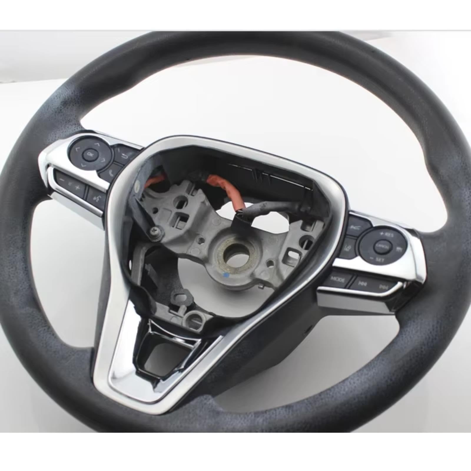 Adesivi Per Pulsanti Auto Per Toyota Per RAV4 2019-2023 2024 Adesivo | Adesivo Per Copertura Decorazione Pannello Volante Per Auto Parti Automobilistiche Interni Auto(Silver)