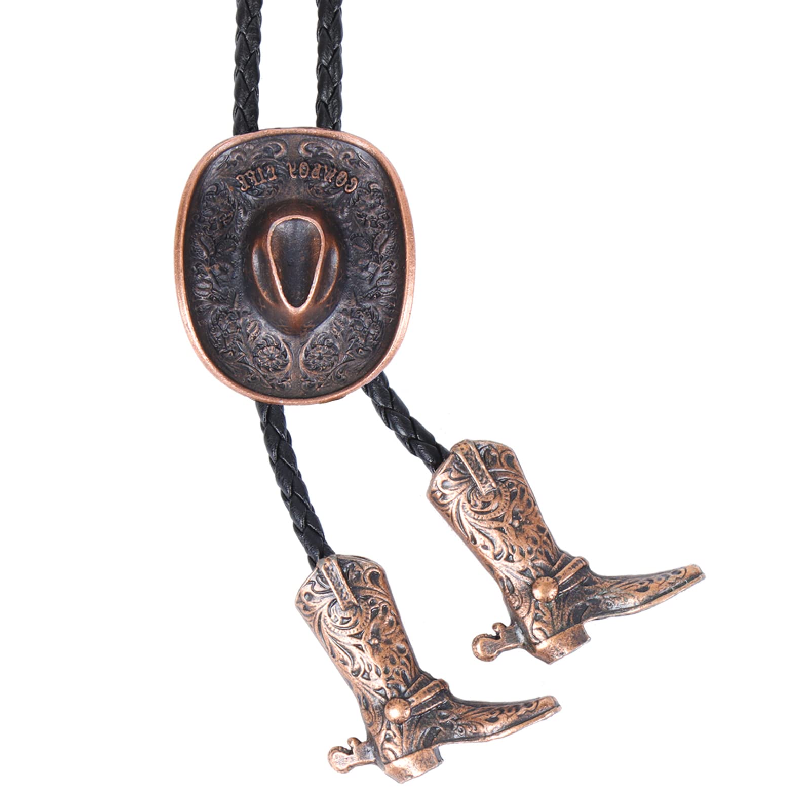 how to wear a cowboy bolo tie