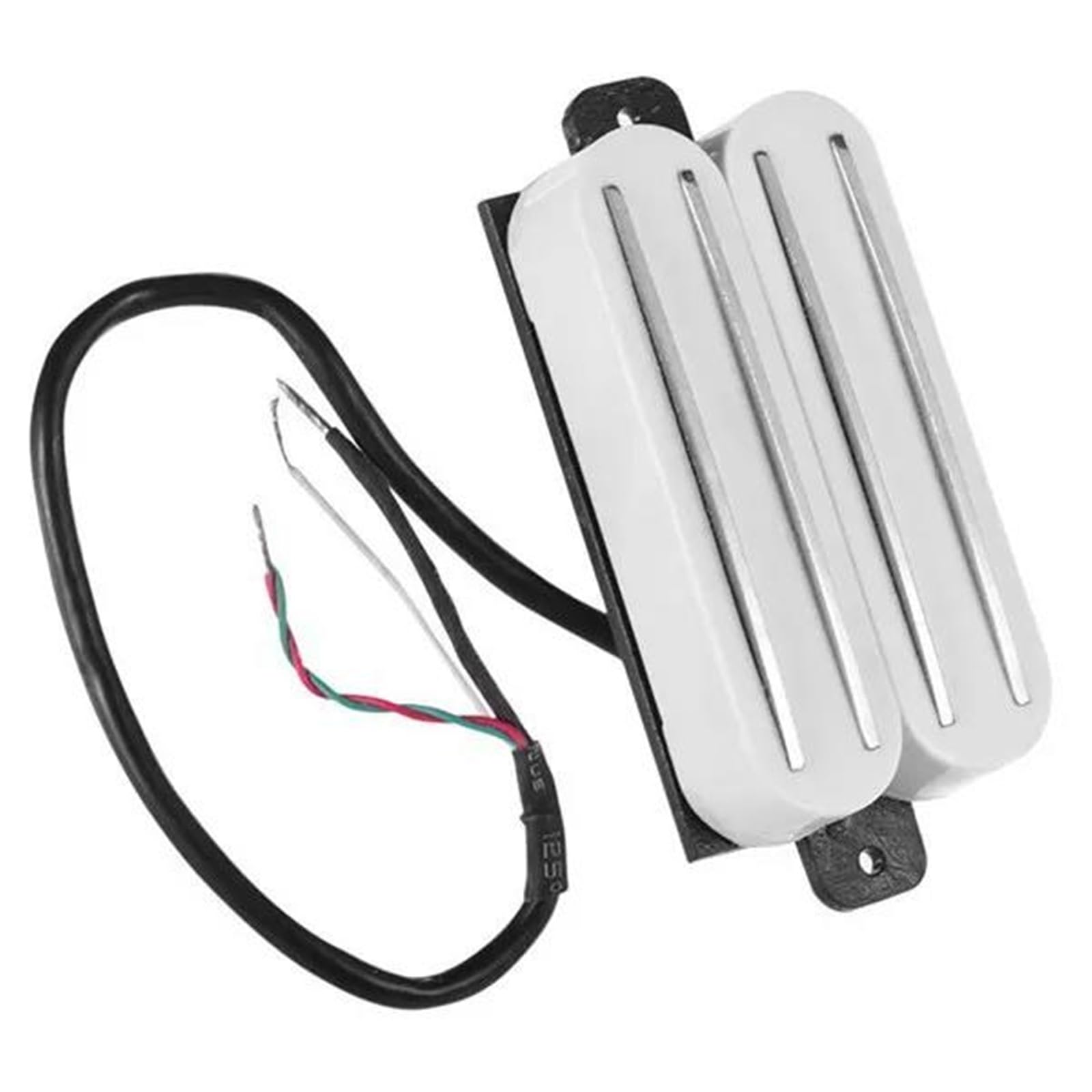 Pastilla De Guitarra Eléctrica Profesional Pastilla Humbucker De Doble Riel Blanca | Pastilla de doble bobina de 4 cables para guitarra eléctrica LP