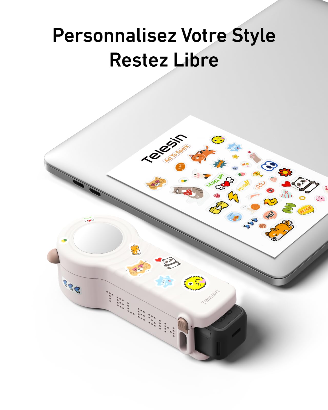 TELESIN DisAdv - Coque de protection pour Pocket 4/3 & Xtra Mouse - Coque rigide avec protection 4 couches, porte-filtre magnétique et protection d'objectif - Accessoires Pocket 4/3 - Blanc