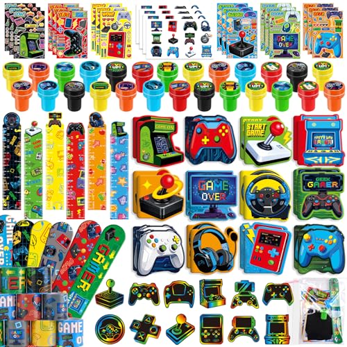 BenLouis 96Pcs Video Game Stationery Set Party Favors for Kids - image 1
