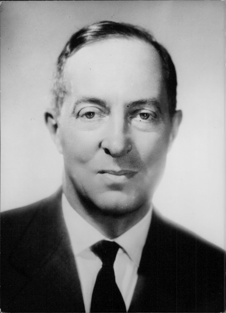 Vintage photo of Portrait of Bernard Chenot.