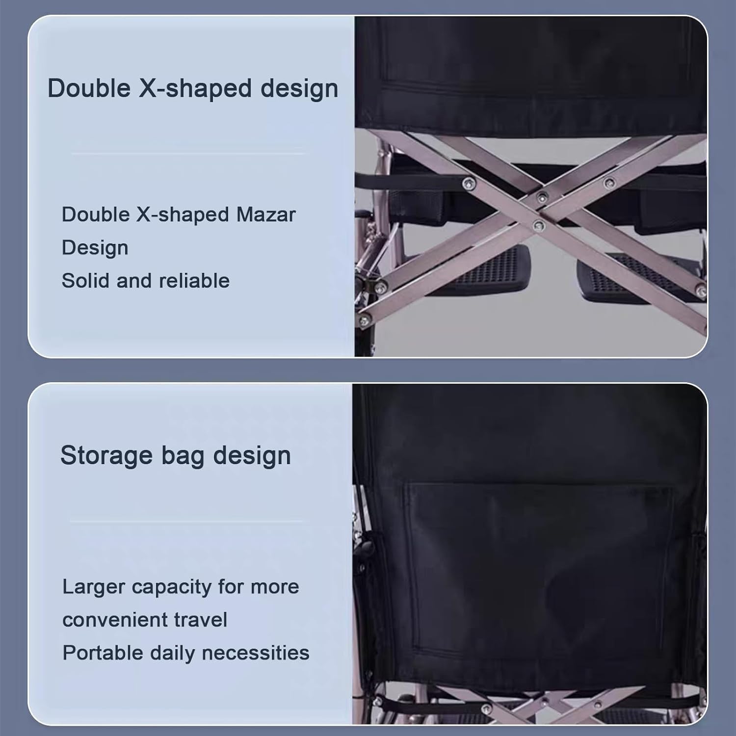 Klappbarer Rollstuhl, Aluminiumlegierung, Reiserollstuhl, faltbar, leicht, kleiner Trolley, Rollstuhl, Reise, ultraleichte Rollstühle für ältere Menschen