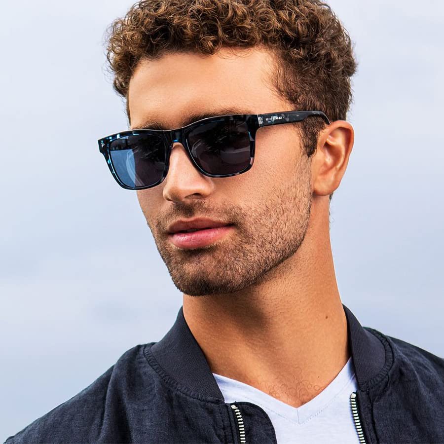 Image of PRIVE REVAUX Men's The Beau /S Rectangular Sunglasses