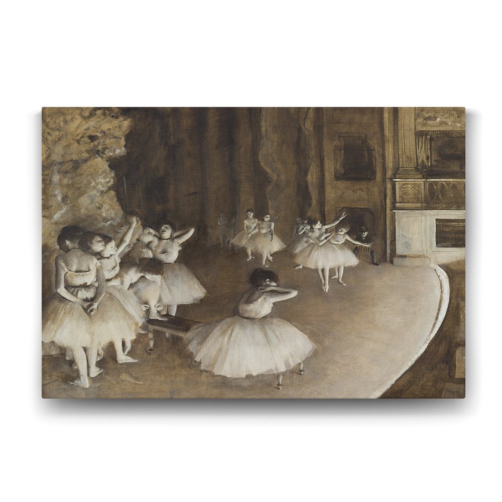 Edgar Degas - Ballet Rehearsal Tablosu - 125x80cm