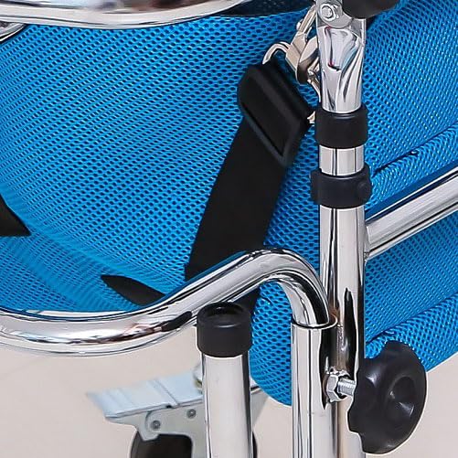 Andador con ruedas para niños para rehabilitación y soporte de movilidad, altura ajustable para niños en crecimiento, diseño ligero y estable para uso en interiores y exteriores
