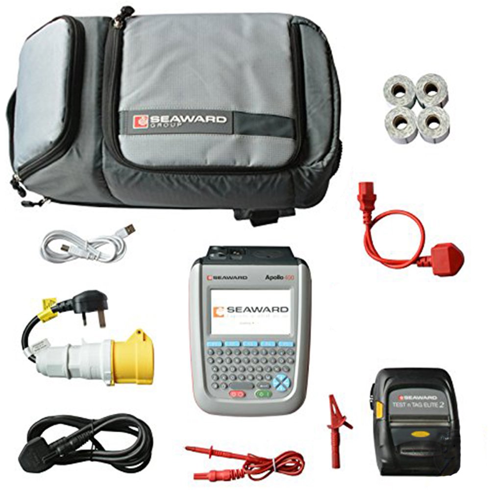 Seaward Apollo 400+Plus Downloadable PAT Tester with Elite Bundle Accessory Testing Kit