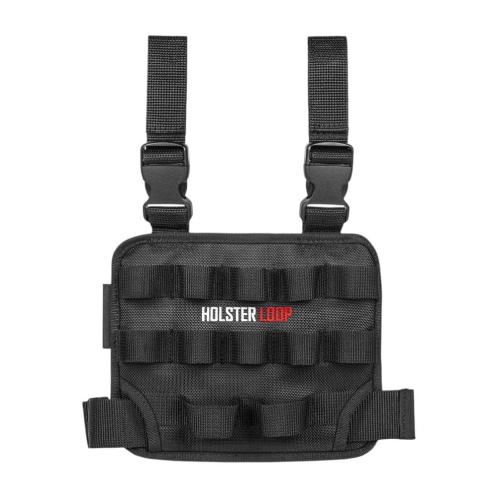 Holster Loop 2.0, Werkzeugtasche Gürtel Werkzeugholster Werkzeughalter Beingurt Toolholder Gadget Elektriker Dachdecker Heimwerker KFZ Tactische Allzweckholstertasche Beingurt Handwerker, Bit-Halter