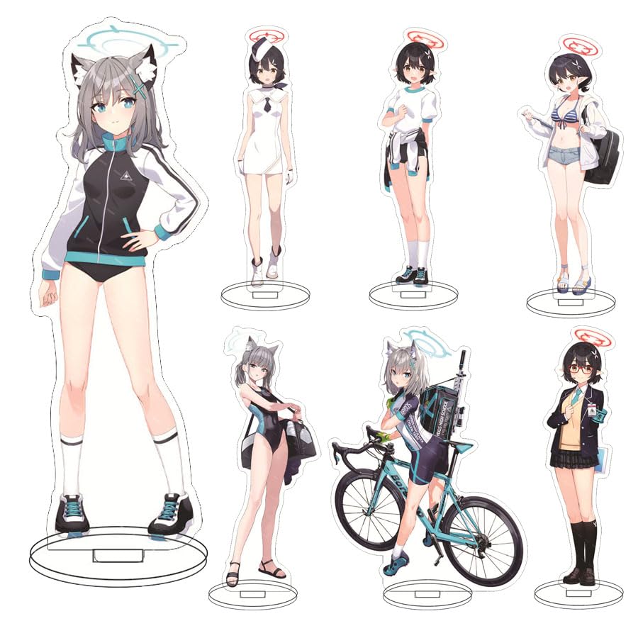 Amazon.co.jp: ブルーアーカイブ アクリルスタンド アビドス高等学校 