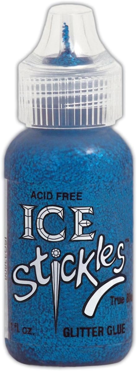 Ice Stickles Ranger Industries Glitter Glues, True Blue