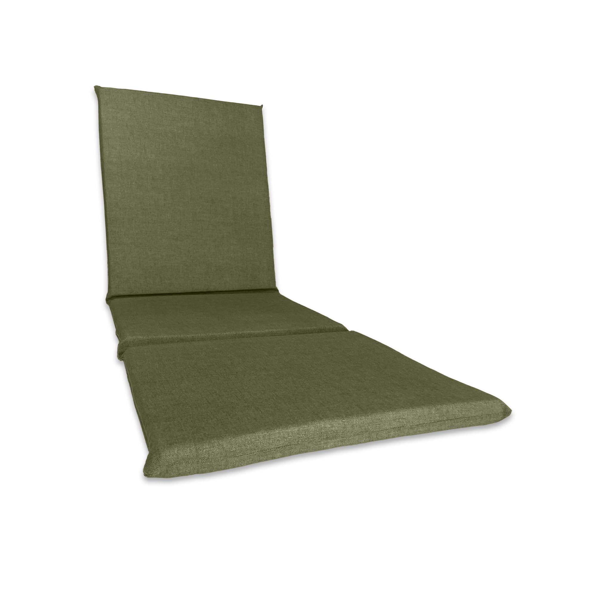 Coussin Rembourré Pour Lit Soleil 190x60cm - Housse Détachable - Fabriqué En Italie - Ivoire