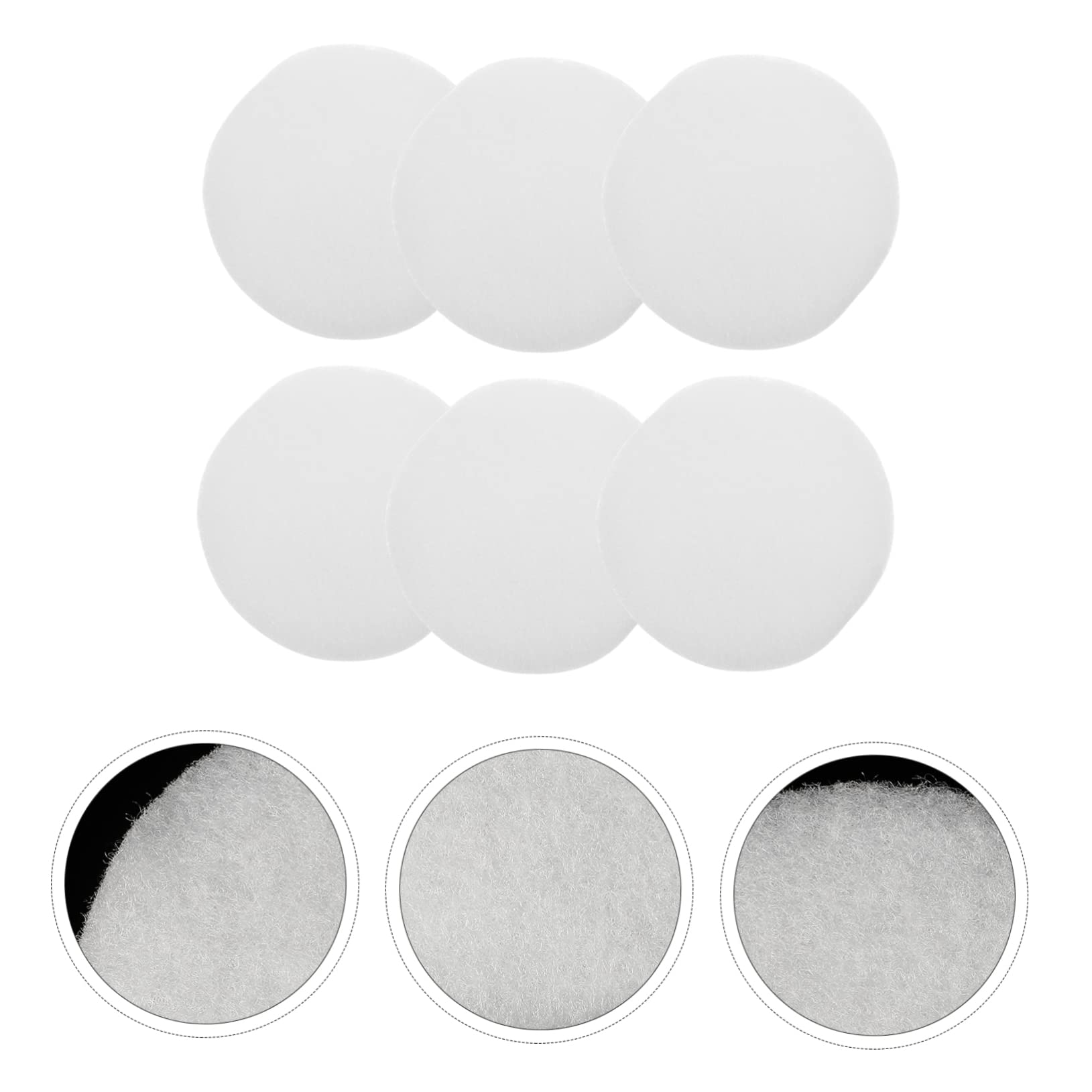 Happyyami STK Filterwatte Für Aquarien Aquarium Reinigungszubehör Aquarienreinigungsfilter Aquarienwasserfilter Filterschaumstoff Schwämme Betta Fisch Ersatz Baumwolle Weiß 603b Schwamm
