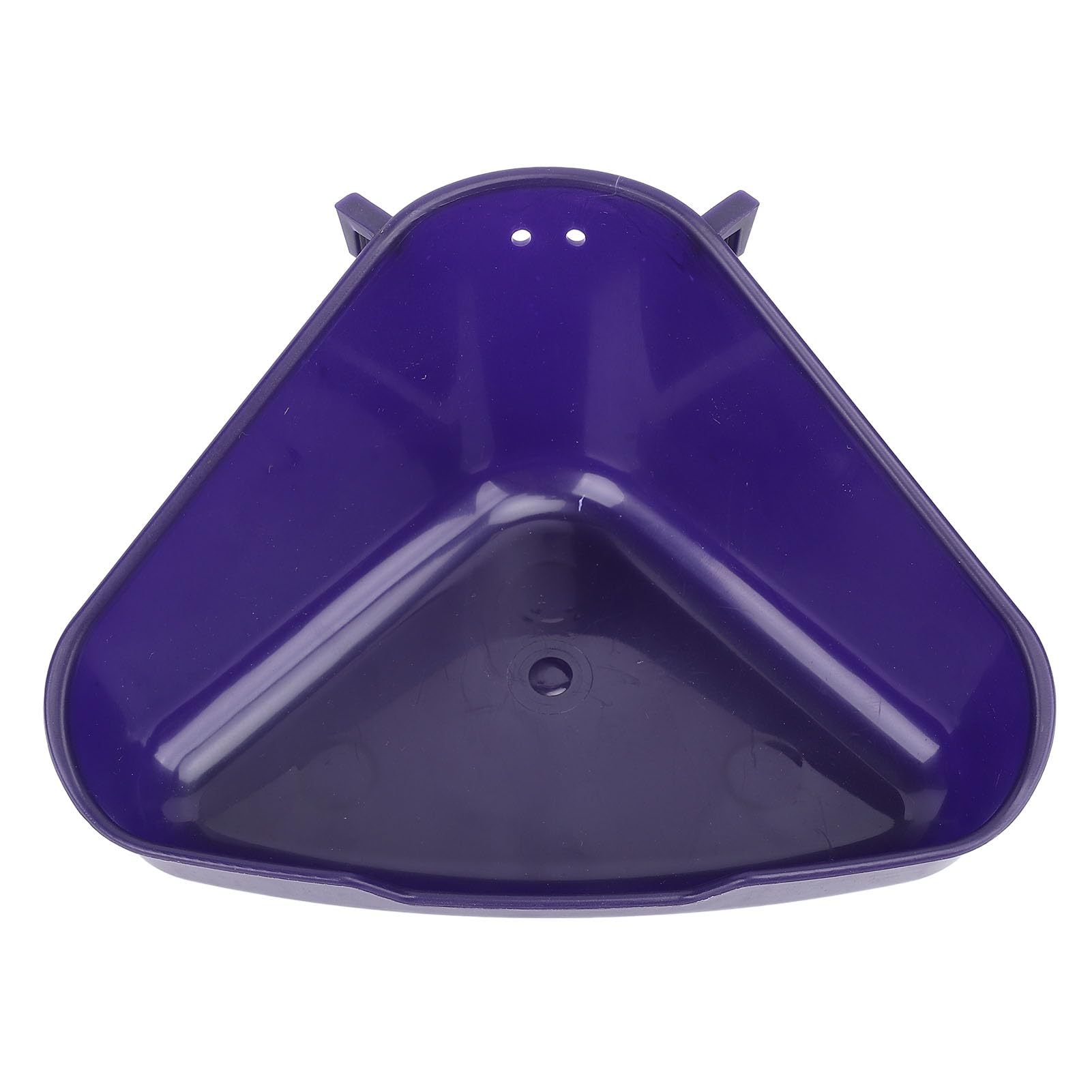 Smandy Corner Potty Sandbox, Plastic Wall Mounted Loo for Small Animals, Anti Splashing Hamster Ferret Guinea Pig Toilet Container (S)