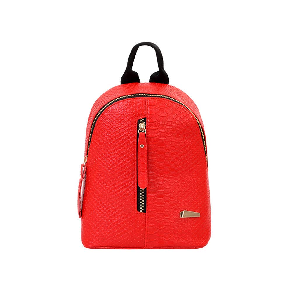 Hupoop🌹🌹Fashion Mini Backpack Dragons Mini Shoulder Bag Casual Fashion Handbags（Black,Beige,Black,Red,Pink，）