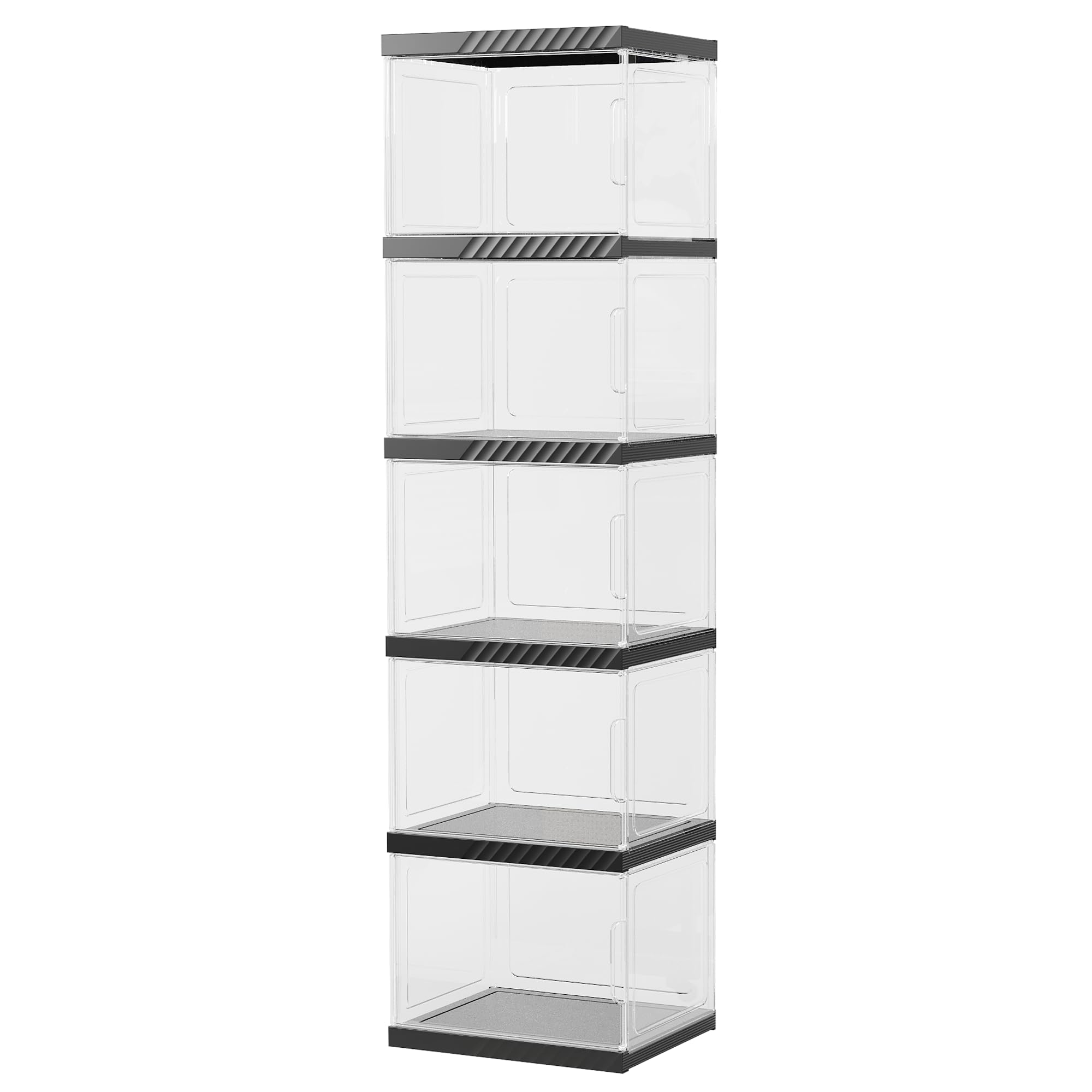 コレクションケース フィギュアケース 5段 幅40.5×奥行33×高さ155cm Amazon.co.jp: GVEEL コレクションケース フィギュアケース 5段 大型
