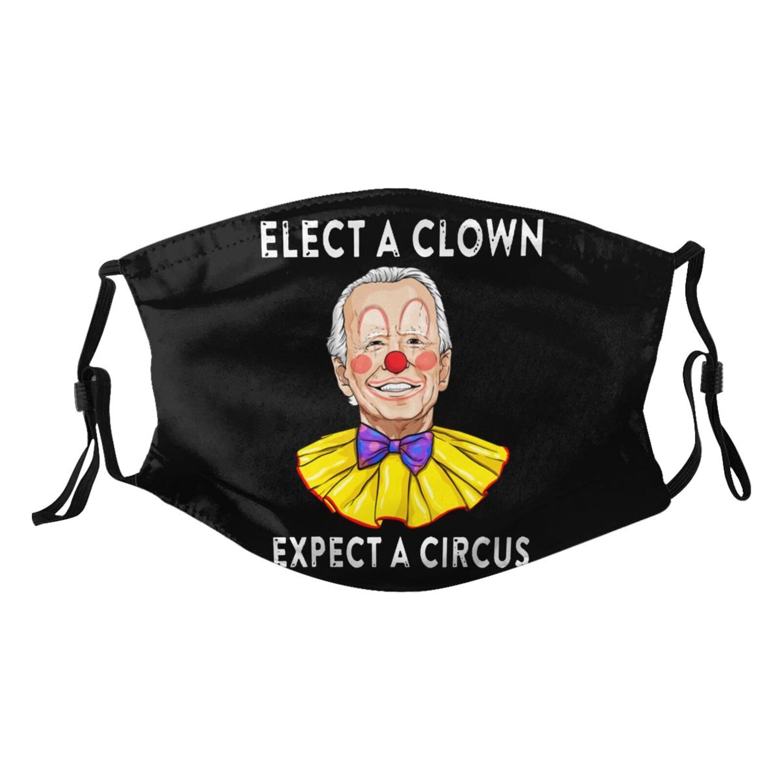 Joe Biden The Clown Adult Dust Mask Adjustable Dust Face with 2 Filter0